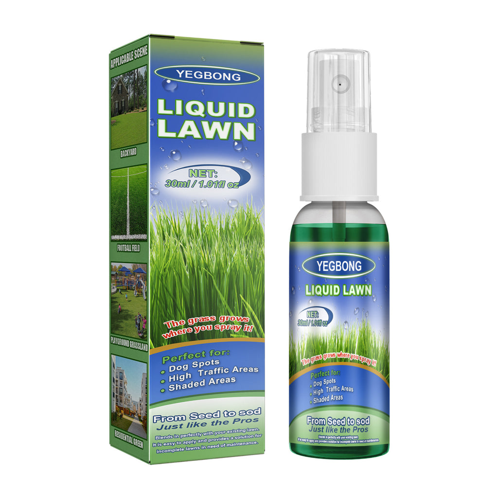 Green Lawn Spray, Backyard Outdoor Playground Football Field Grass Growth Concentrated Nutrient Solution Spray