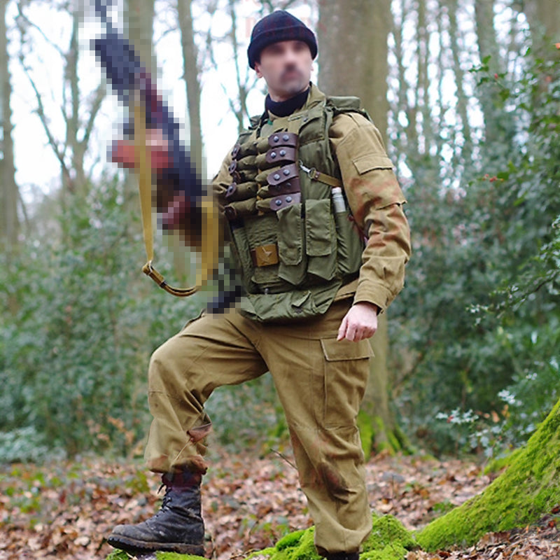 Cold War direct procurement: Original Soviet military-issued VOG-25 grenade carrying bag, tactical satchel