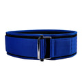 Weightlifting Belt with Self-Locking Buckle Blue Fitness Belt for Deadlift Support Powerlifting Training Waist Belt
