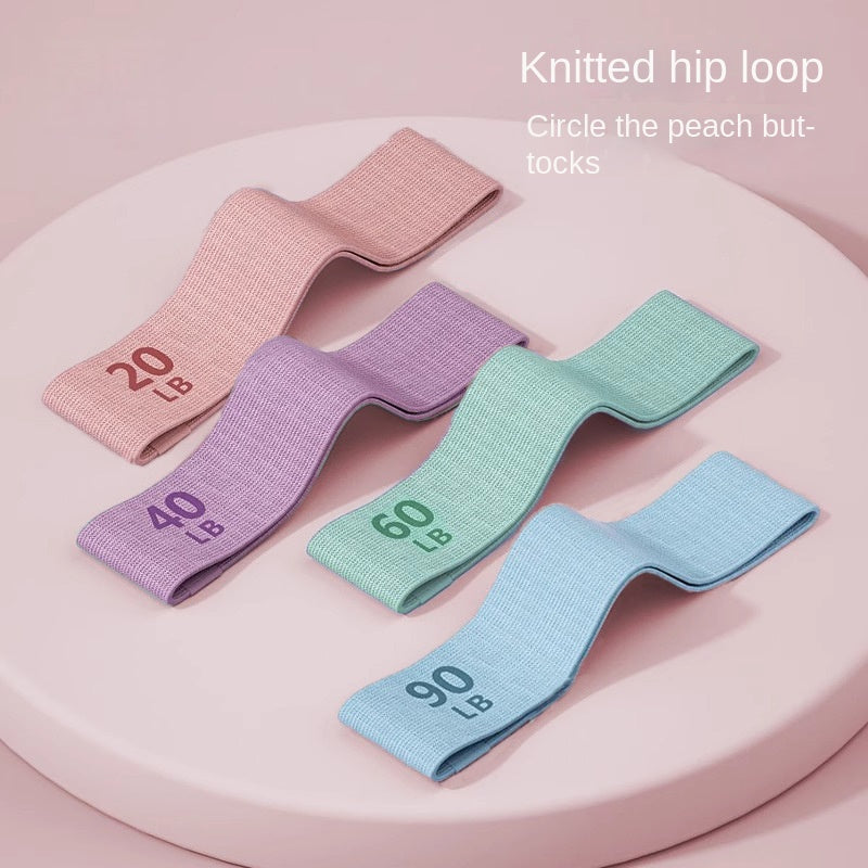Hip yoga equipment elastic ring resistance band