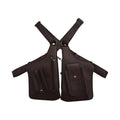 Anti-Theft PU Leather Underarm Bag - Crossbody Chest Sling Bag with Hidden Pocket & Adjustable Strap