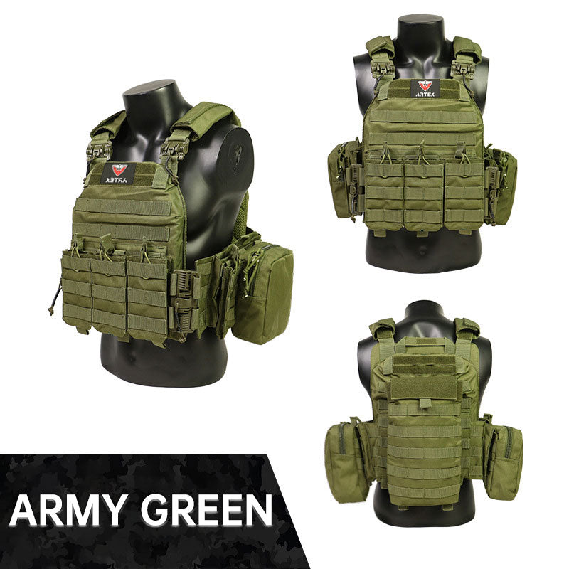 Tactical vest vest quick tear down multi-function breathable Oxford blouse field army fans as training clothes